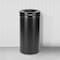 Alpine Industries 54 Gallon 2-Stream Stainless Steel Trash Can Black ALP475-27-BLK - alternate 7
